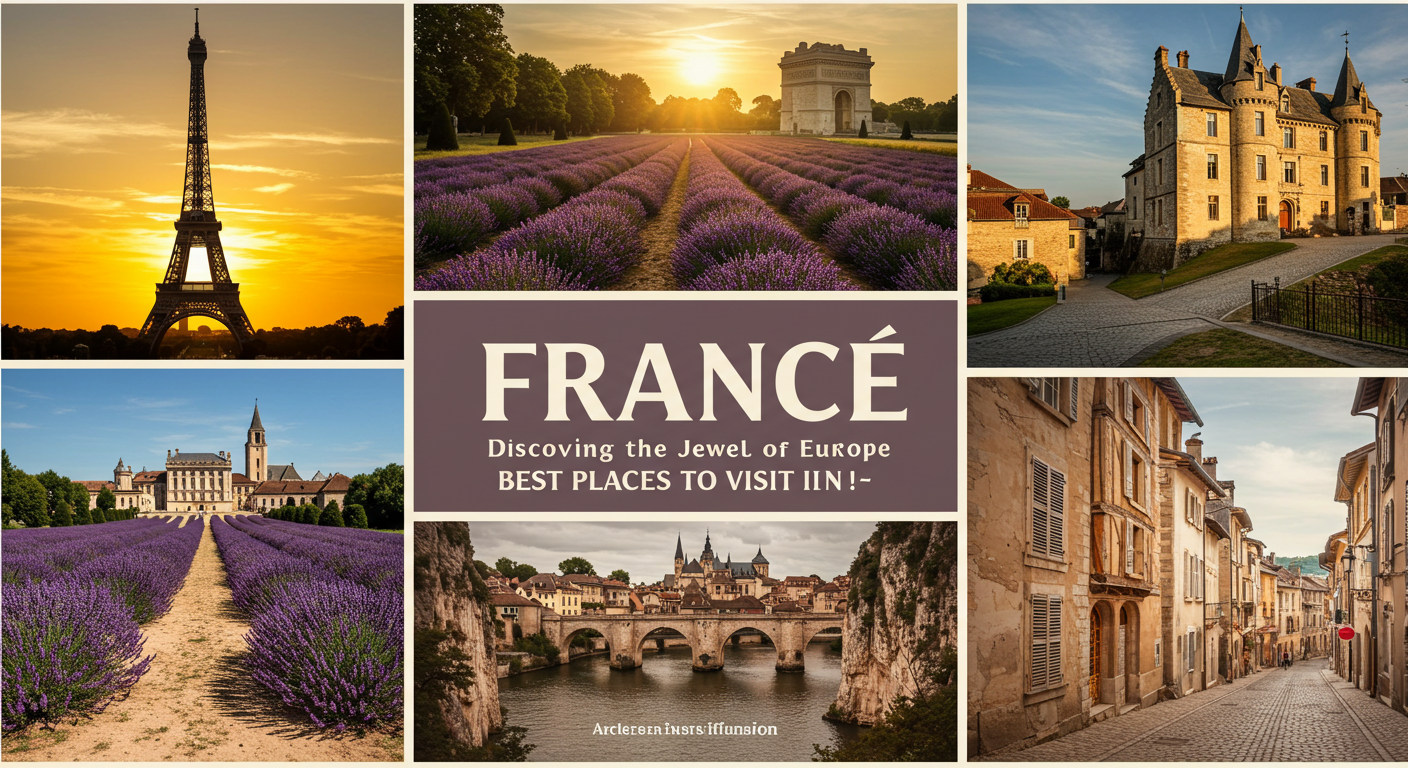 "Discovering the Jewel of Europe: Best Places to Visit in France"